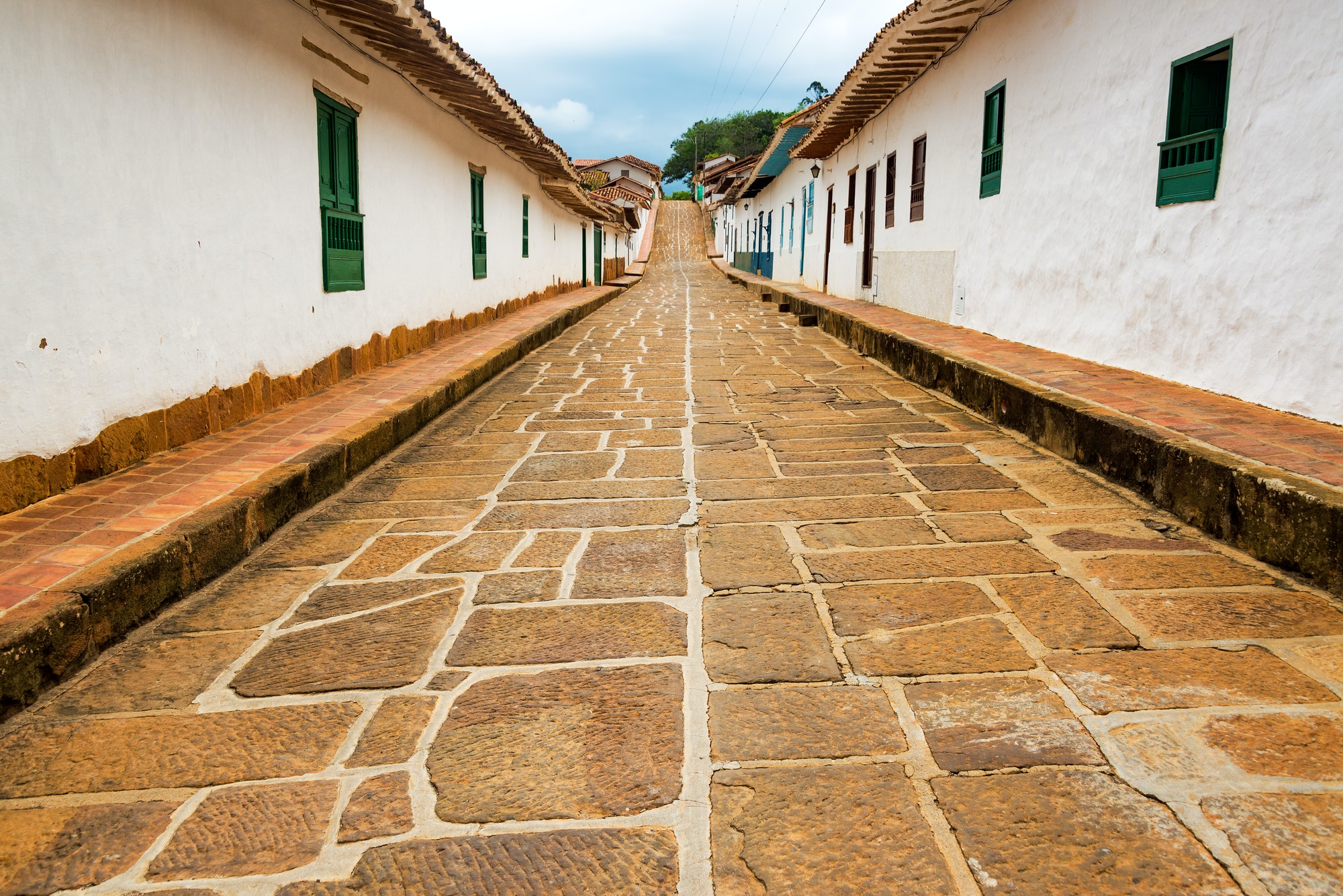 Vista de San Gil, punto de partida hacia Barichara